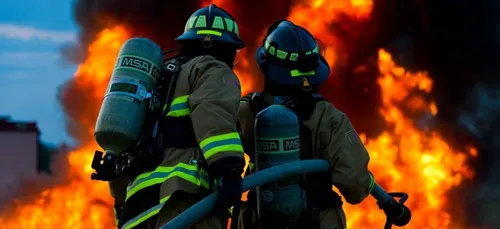 Fleury-les-Aubrais : un incendie dans un campement de gens du voyage