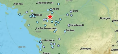 La terre a tremblé ce matin dans l’Ouest de la France