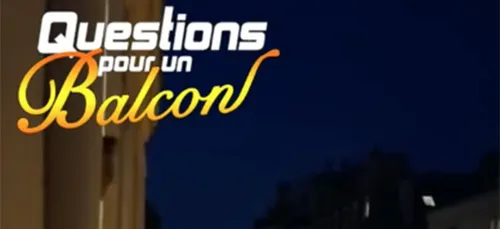 Il lance « Questions pour un balcon » pour s’occuper pendant le...