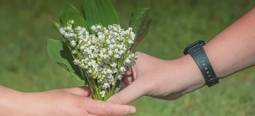 Du muguet pour aider les soignants