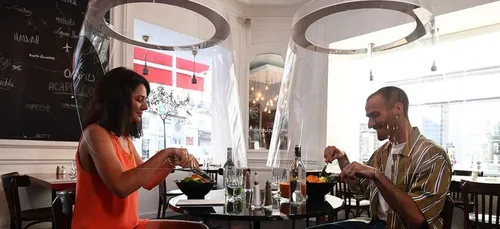 Des restaurants vont mettre leur clients sous cloche pour la...
