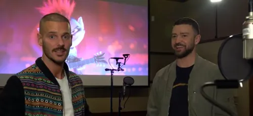 « Trolls 2 » : quand M. Pokora rencontre Justin Timberlake pour les...