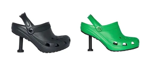 Une paire de Crocs à talons imaginée par Balenciaga affole la toile...