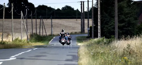 Un motard enterré avec sa moto en Indre-et-Loire