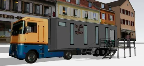 Un Ligérien invente une remorque pour abriter les sans-abris