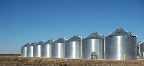 Montargis : un incendie en cours dans un silo à grains