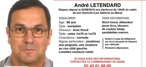 Sarthe : un Manceau porté disparu depuis jeudi dernier
