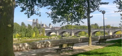 Météo idéale pour accueillir le Tour Vibration à Orléans !