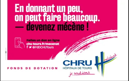360 000 euros collectés pour le Fonds de dotation du CHU de Tours