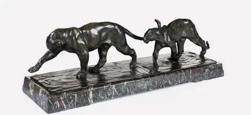 Un bronze de Bugatti vendu aux enchères ce week-end en Touraine !