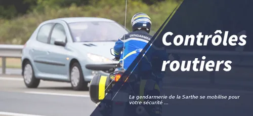 Sarthe : la gendarmerie très active en début de semaine