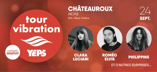 Clara Luciani, Roméo Elvis et Philippine feront vibrer Châteauroux