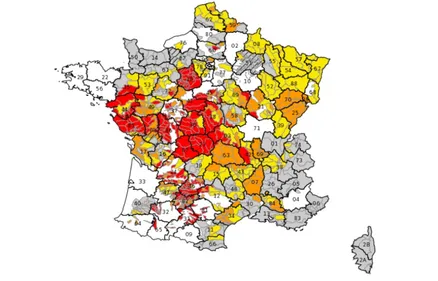 Sécheresse : 78 départements toujours concernés par les...