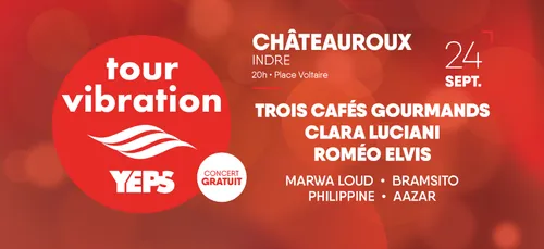 Rendez-vous à Châteauroux pour la troisième étape du Tour Vibration...