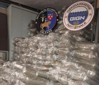 Deux tonnes de pollen de cannabis saisies dans le Loiret (photo)