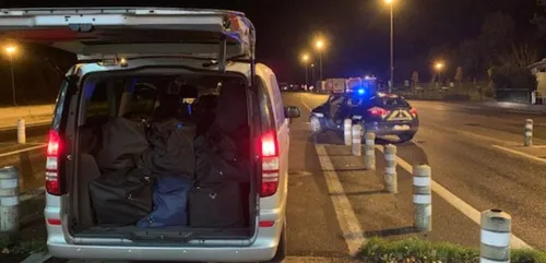 Touraine : 110 kg de cannabis saisis dans un van sur l’A10