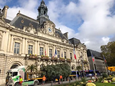 La ville de Tours se prépare pour Noël