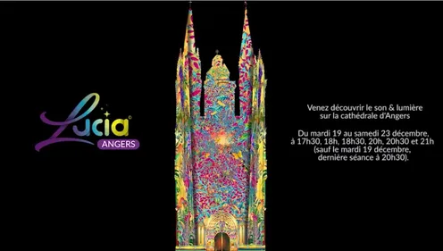 Un son et lumière à découvrir sur la cathédrale d’Angers ! (vidéo)