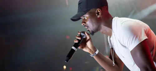 Black M présent à Tours pour les "48h pour la Guinée"