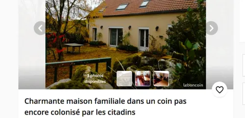 Nièvre : une annonce insolite pour vendre sa maison sur Leboncoin