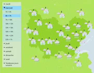De la neige attendue en Bourgogne-Franche Comté
