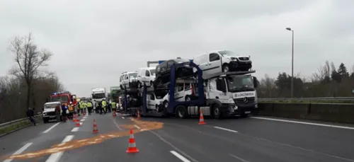 L’autoroute A10 coupée au nord de Tours