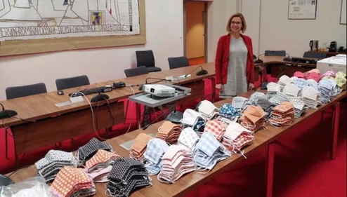 Des masques pour tous distribués à Tours