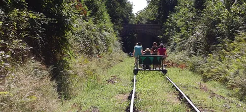 Le vélorail, une façon originale de découvrir le Morvan