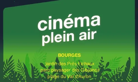 Du cinéma en plein air tous les mercredis à Bourges