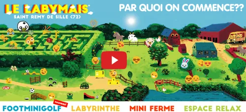 Labymaïs : un labyrinthe original à faire en famille ou entre amis...