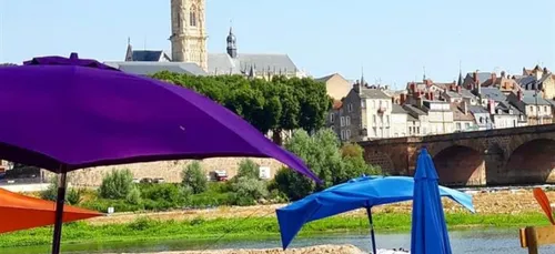 Nevers plage attire les baigneurs cet été