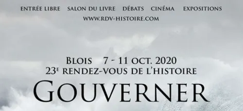 « Gouverner » au centre des Rendez-vous de l’Histoire à Blois