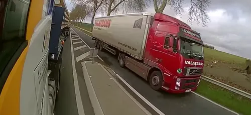 Dépassement dangereux d’un camion entre le Loir-et-Cher et le...