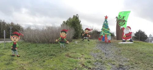 Sarthe : des lutins volés sur un rond-point à Vibraye