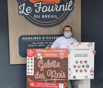 Des fèves en hommage aux infirmières et pompiers de...