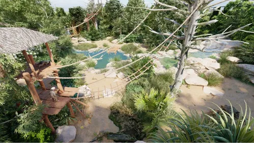 Zoo de la Flèche : un nouvel espace à découvrir au printemps