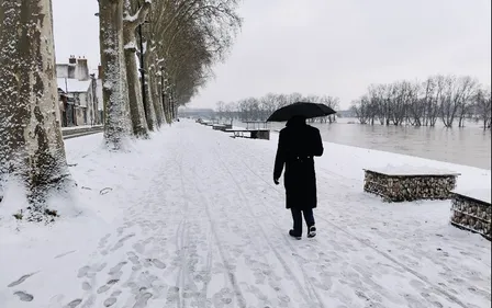 Orléans sous la neige ce mercredi (photos)