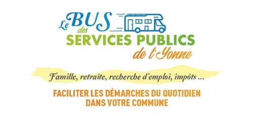 Un bus des services publics circule dans l’Yonne