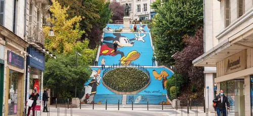 Blois : choisissez le prochain habillage de l’escalier Denis Papin