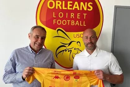 Xavier Collin nommé entraîneur de l’US Orléans