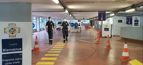 Loiret : un vacci’drive ouvre à Fleury-les-Aubrais