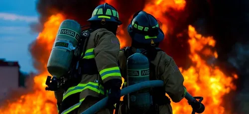 Angers : Incendie en plein centre-ville la nuit dernière
