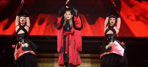 Moment de solitude pour Madonna