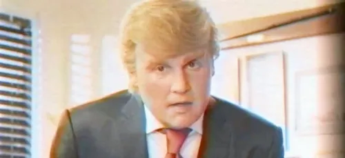 Johnny Depp parodie Donald Trump