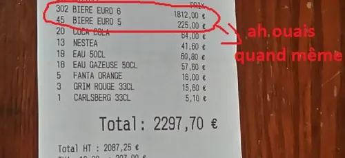 Les supporters anglais boivent beaucoup....mais beaucoup!