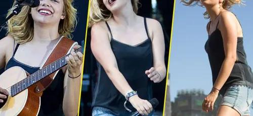 Louane rend hommage aux victimes de Nice sur scène