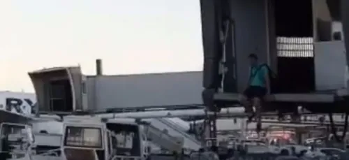 Prêt à tout pour ne pas louper son avion