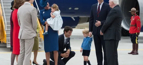 Quand le prince George snobe Justin Trudeau