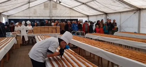 Le plus grand éclair au chocolat du monde