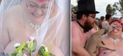 Son mariage nue devant 700 invités